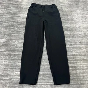 Zara Pants Size 13-14 Youth Drawstring Active Gym Workout Black - Picture 1 of 8