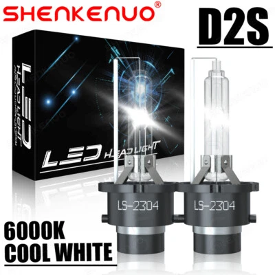 For Infiniti QX56 2004-2010 Combo D2S/D2R HID Headlight Low Beam Bulbs white - Image 1 of 4