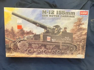 new, sealed Academy 1/35 M-12 155mm gun motor carriage - Picture 1 of 1