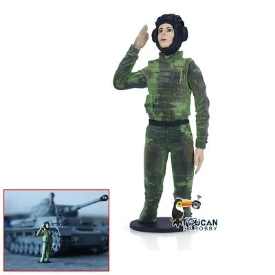 Resin Female Soldier Decoration Spare Parts for Heng Long 1/16 RC Tanks Model - Image 1 of 4