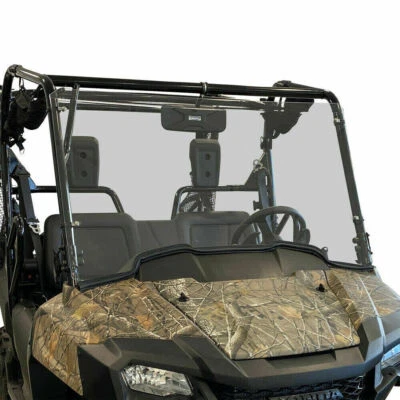 Honda Pioneer 700 700-4 Full Front Windshield 2014-2021 - Image 1 of 4