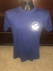 Sea Space Nature Vintage Shirt Houston UnderWater Volunteer Ocean Graphic Tee M - Picture 1 of 9