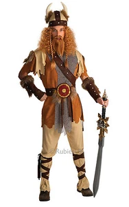 Viking Warrior Fancy Dress Costume - Picture 1 of 1