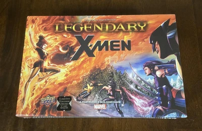 Upper Deck Легендарные Люди Икс Расширение Коробка Колода Здание Редкая Новая Запечатанная 1-й Принт - Изображение 1 из 4