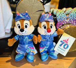 New 2025 Disney Parks 70th Anniversary Celebration Plush - Chip&Dale - Picture 1 of 1