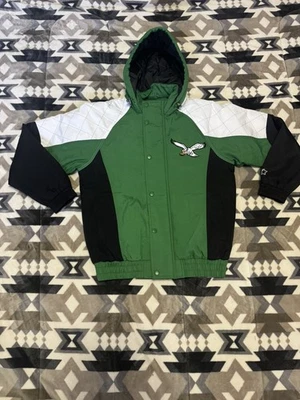 NWT Philadelphia Eagles Starter Jacket ! Size M! Fast Shipping ! - Image 1 of 4