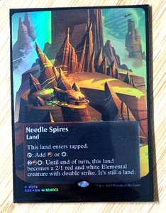 FOIL Needle Spires (0075) (Borderless) Edge of Eternities: Stellar Sights NM MTG - Bild 1 von 1
