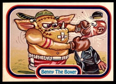 1988 Leaf Awesome All-Stars Benny The Boxer #15 Sticker Card - Image 1 of 2