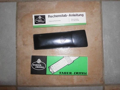Neu Faber Castell Rechenschieber Novo-Doplex 62/83 Büromaterial - Bild 1 von 4