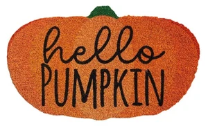 Briarwood Lane Hello Pumpkin Coir Doormat - Picture 1 of 3