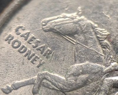 Spitting Horse ~ 1999 P Delaware Quarter 25c ~ Variety/Error - Image 1 of 4