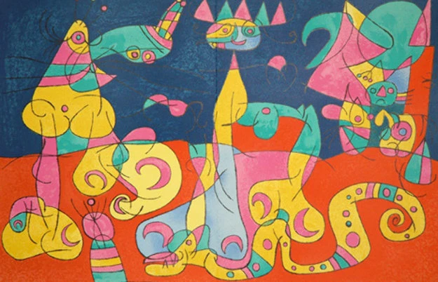 Joan Miro "Ubu Roi IV (La Revue)" литография BA сделать предложение - Изображение 1 из 1