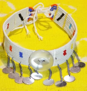 African Maasai Choker necklace Masai Massai ethnic tribal boho gypsy jeec16 - Picture 1 of 3