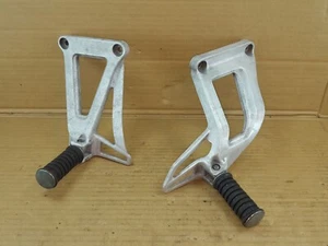 YAMAHA XTZ750 SUPER TENERE LH & RH Pair Rear/Pillion Footrest/Hanger Assembly - Picture 1 of 9