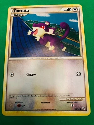 Rattata - 64/90 - HGSS - Undaunted - Pokemon Card - Unplayed NM/EXL - Image 1 of 2
