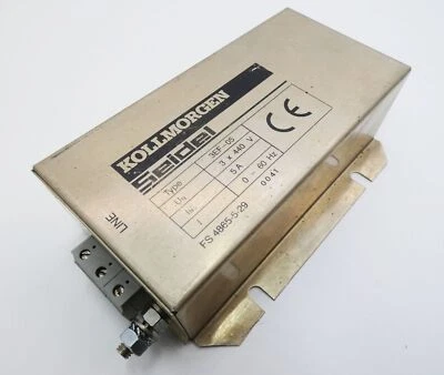 KOLLMORGEN Seidel FS 4865-5-29 3EF-05 3 x 440V 5A 0-60Hz -used- - Image 1 of 4