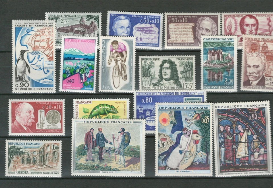 FRANCE EUROPE SELECTION PAINTINGS &  COMMEMORATIVE  MNH STAMPS  LOT(FR 533) - Image 1 of 1