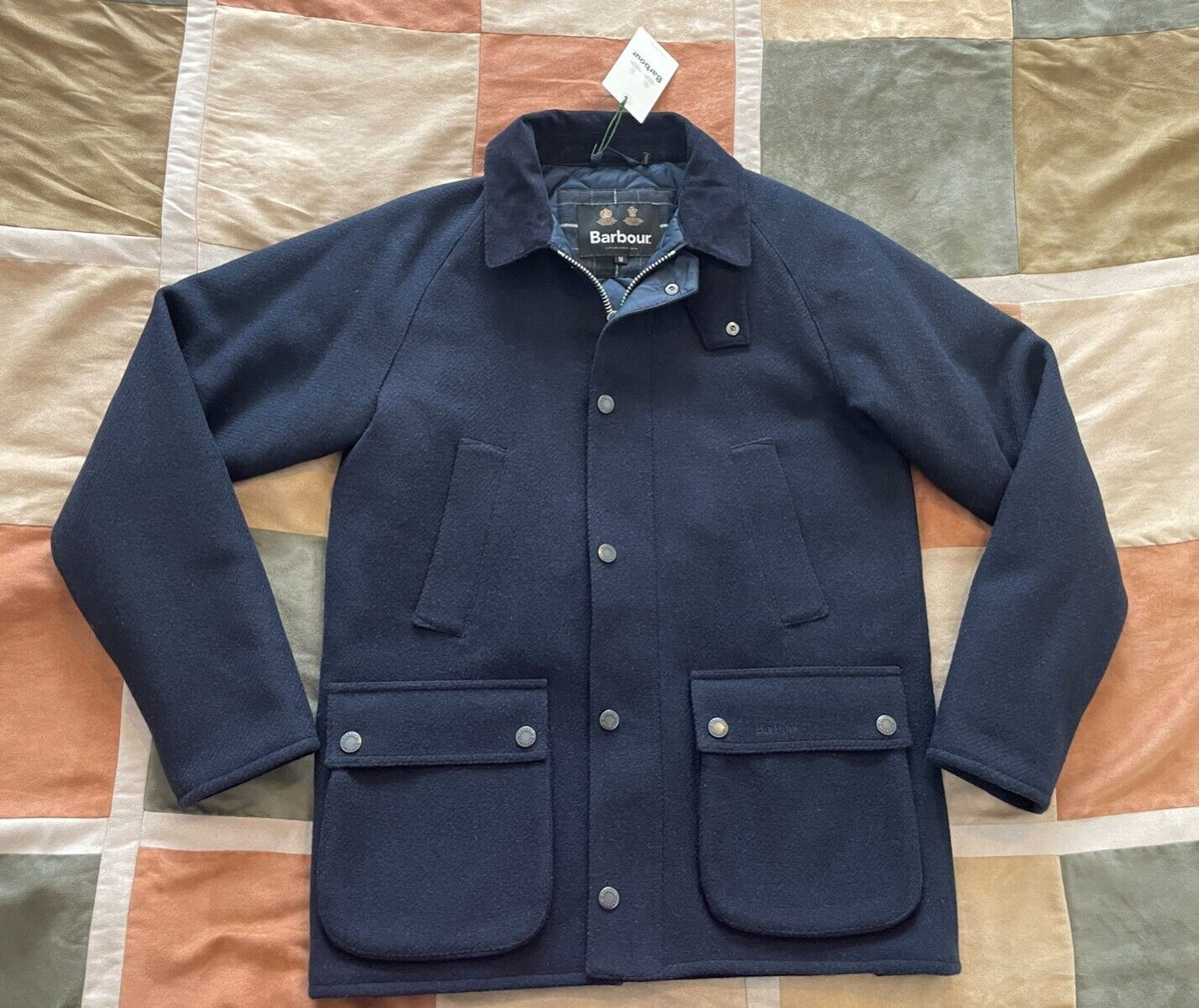 Barbour SL 出遅れる BEDALE wool size 34
