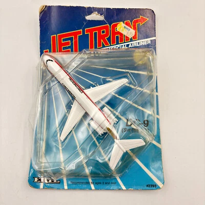 1987 Ertl Jet Tran Continental DC-9 Diecast Commercial Airliner Airplane #2393 - Image 1 of 3