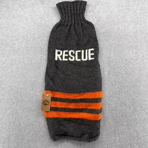 Chilly Dog Sweater Size XXL Rescue Stripe Pull On Wool Handmade Organic Inca - Picture 1 of 12