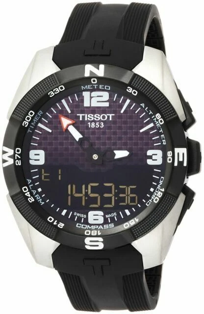 Tissot T-Touch Men's Black Carbon Watch - T091.420.47.207.01