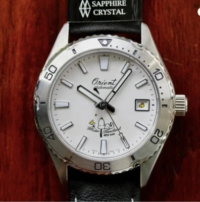 ORIENT DIVER MAKO RA-AC0Q08S LIMITED EDITION PEANUTS SNOOPY & WOODSTOCK NUOVO - Immagine 1 di 4