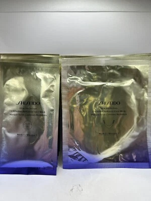 SHISEIDO VITAL PERFECTION LIFTDEFINE RADIANCE FACE MASK 12 PACKETS (NEW WITH BOX - Image 1 of 4