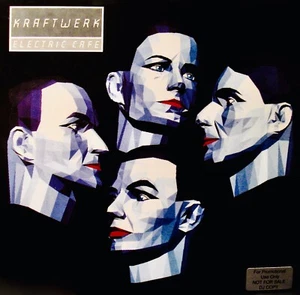 Kraftwerk: Electric Cafe~Near Mint Promo Album~WARNER BROS. #25525-1~German Prog - Foto 1 di 5