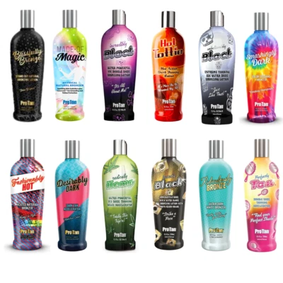 SALE PRO TAN SATURNIA Dark Tanning Sunbed Accelerator Lotion Cream Full Range - Image 1 of 4