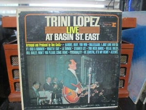 Trini Lopez –Live At Basin St. East - 1964 Reprise #R-6134 Mono Vinyl VG+/G - Picture 1 of 3