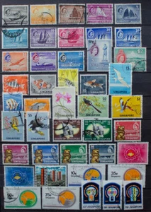 Singapore Fine Used Stamps inc. some High Values - Picture 1 of 1
