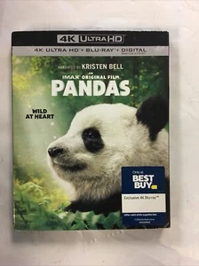 Pandas (4K Ultra HD / Blu-Ray / Digital) Best Buy Exclusive NEW - Picture 1 of 3