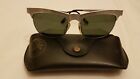 Authentic Bausch & Lomb NUVEO Ray-Ban Vintage Sunglasses Silver Metal B&L WO750