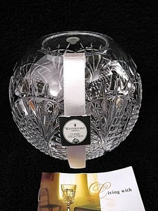Waterford Crystal Seahorse Rose Bowl Vases - Picture 1 of 5