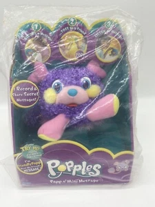 Popples 2007 Popples Popp n  Mini Message Fancy Character Plush Doll American - Picture 1 of 4