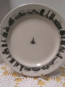 Chicago Illinois Landmark 12" Round Collectible Platter - Picture 1 of 12