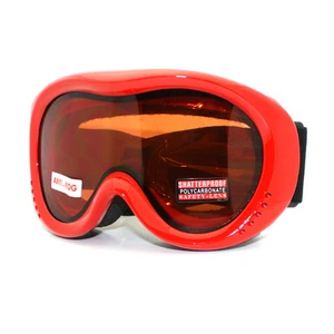 Small Size Adults Junior Ski Snowboard Goggles Anti Fog Double Lens - Picture 1 of 13