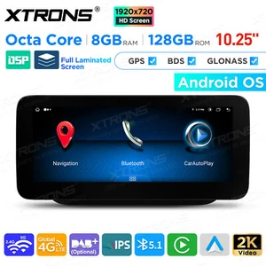 8-Core Android 148GB Car Play GPS Stereo Radio 4G WiFi For Mercedes-Benz B W246 - Picture 1 of 24