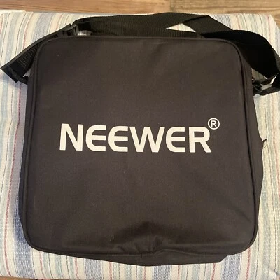 Neewer Estuche Bolso para 18" Anillo Luz Correa para el Hombro 2 Bolsillos Interiores SOLO BOLSA Foto 1 de 3