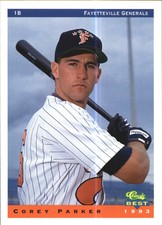 1993 Fayetteville Generals Classic/Best #19 Corey Parker