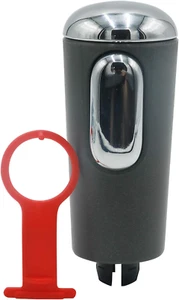 Chrome Gear Trans Shift Lever Knob Handle Assembly Compatible with Ford F-150 20 - Picture 1 of 12