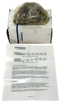NEW IN BOX Thomson RW16V Self-Aligning Linear Roller Bearing - Image 1 of 3