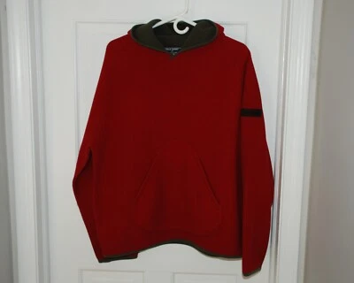 Sudadera Polo Deportiva Ralph Lauren Para Hombre Manga Larga Con Capucha Roja Talla Grande Foto 1 de 4