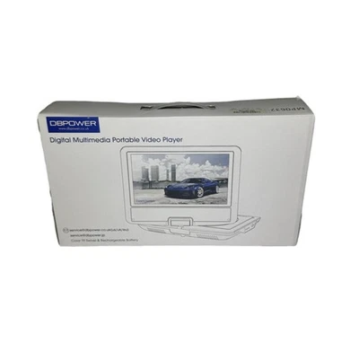 DB Power 11.5" ~ Full HD Portable ~ 9" Swivel Screen ~  DVD Player ~ Black - Image 1 of 4