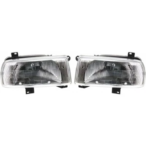For Volkswagen Jetta Headlight Assembly 1993-1999 Pair Passenger and Driver Side - Picture 1 of 5