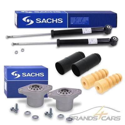 SACHS 2x STOßDÄMPFER +SACHS DOMLAGER +PROTECTION-KIT FÜR SKODA SUPERB VW PASSAT - Bild 1 von 4
