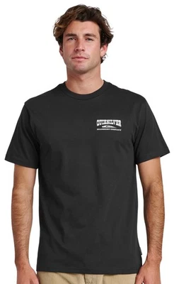 Quiksilver Wild West Classic SS T-Shirt - Black - New - Image 1 of 2