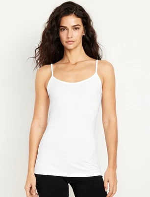Old Navy Women's Size 4X ~ White First Layer Cami Tank Top NWT - Image 1 of 4