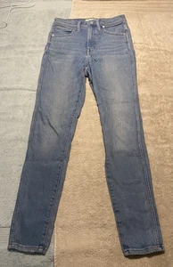 Womens madewell jeans 10” high rise skinny jeans size 27 - Picture 1 of 11