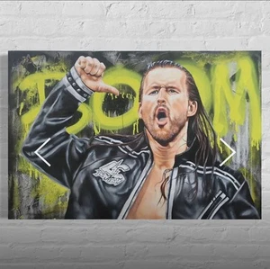 AEW Wrestling Adam COLE BAY BAY Limited Edition Print /300 Dorsey New - Picture 1 of 1